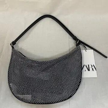 ZARA 큐빅 숄더백 택 포함 미사용품