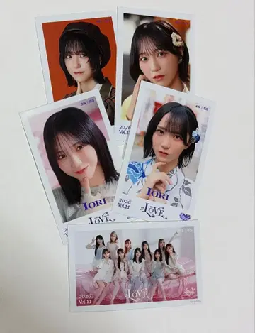 = LOVE 이코러브 노구치 이오리 미니 포토 카드 세미 컴프 국립 굿즈