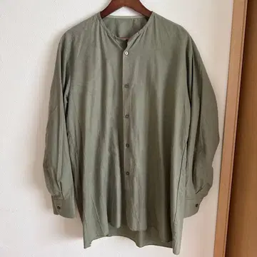 체코군 리메이크 노카라 셔츠