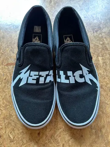 VANS 남성용 Metallica 슬립온 27cm