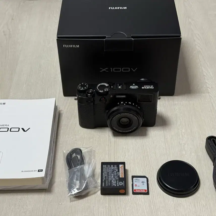 후지 필름 x100v 카메라
