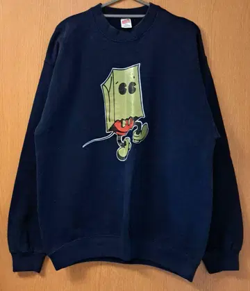 SOFFE SHIRTS 미키 프린트 네이비 트레이닝복 USA