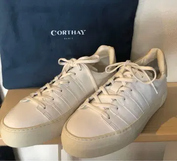 Corthay 코르테 '90EVO 스니커즈 화이트 사이즈 7 10만엔