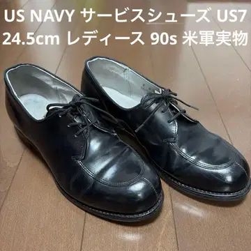 US NAVY 서비스 신발 US7 24.5cm 여성용 미군 실물
