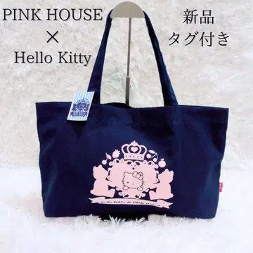 새상품 택 포함 PINK HOUSE Hello Kitty 토트백