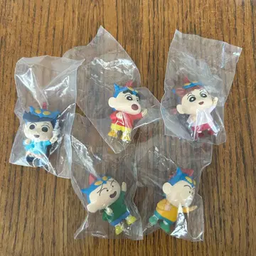 [미개봉] 짱구는 못말려 미니 피규어 카스카베 방위대 액션 가면