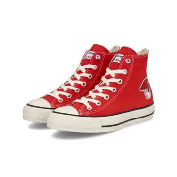 CONVERSE My Melody 레드 하이컷 스니커즈