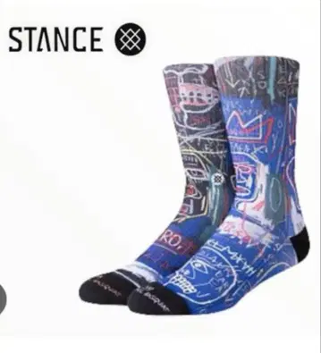 [ Stance ] 스탠스 SOCKS 삭스 BASQUIAT 바스키아