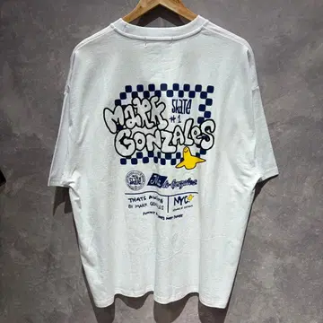 2 미사용 새상품 MarkGonzales 마크곤잘레스 프린트 T셔츠 L