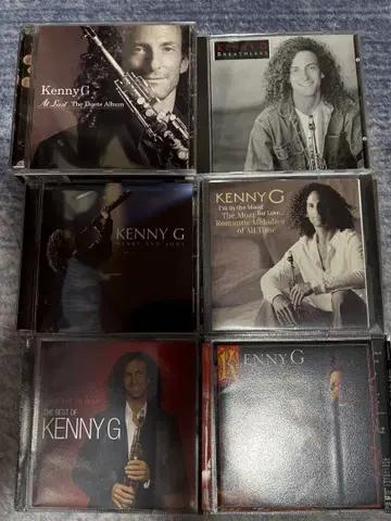 Kenny G CD 알뜰 6장 세트 서양 POP 재즈