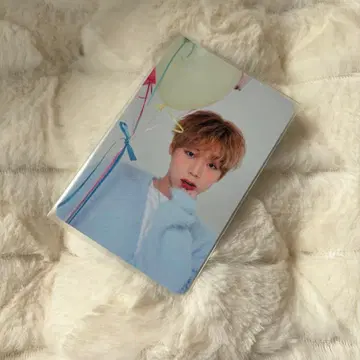 박지훈 생일 트레이딩 카드 MD 포토 카드 셀프 포토 카드