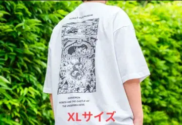 T셔츠 도라에몽 진구의 해저귀암성 블랙 XL 사이즈 후지코 뮤지엄 한정판