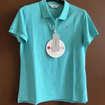 Munsingwear 반팔 피케 셔츠 여성용