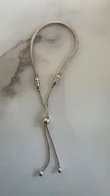 PANDORA 슬라이더 팔찌 실버