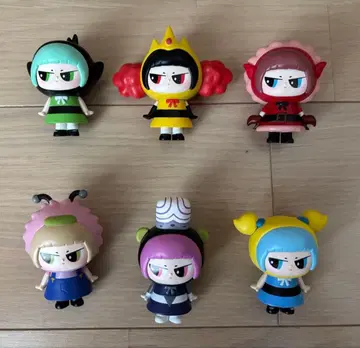 Tokidoki Powerpuff Girls 피규어 6체 세트