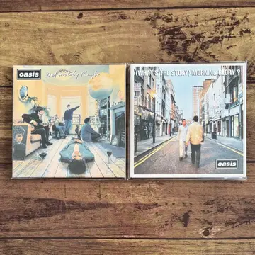 oasis 오아시스 / 모닝 글로리 종이 자켓 2종 세트