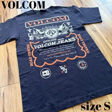 VOLCOM VOLCOM JEANS 프린트T셔츠 S 새상품급