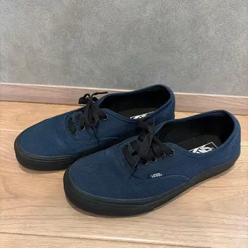VANS Authentic 네이비 블랙 밑창