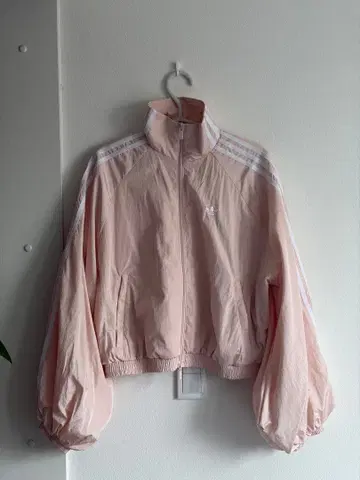 adidas Originals 벌룬 슬리브 오버 사이즈 자켓