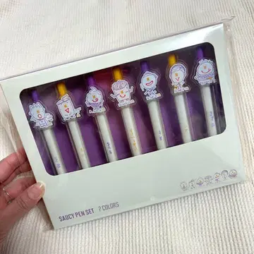 BTS 맥도날드 소시펜 세트 7종