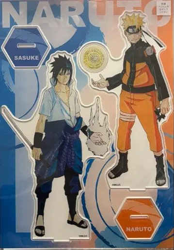 NARUTO 나루토 사스케 아크릴 메가 피규어