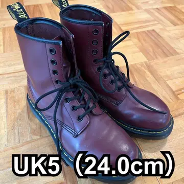 닥터마틴 Dr. Martens 8홀 UK5 체리 레드
