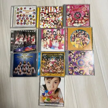 모닝구무스메 DVD 9장 마츠우라아야 DVD 1장
