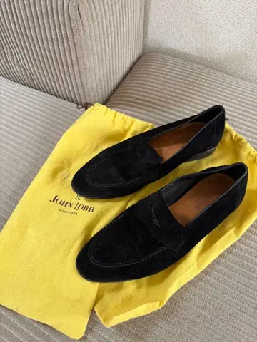 JOHN LOBB 영국제 페니 로퍼 블랙 UK7.5 새상품급