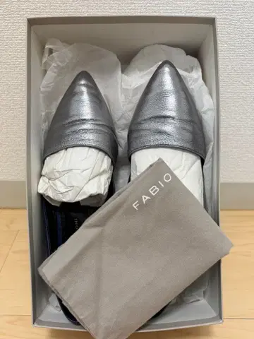 FABIO RUSCONI 플랫슈즈 메탈릭