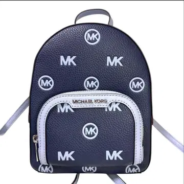 MICHAEL KORS MK 로고 미니 백팩 네이비