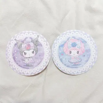 My Melody Cafe in AKIHABARA 코스터 쿠로미 피아노