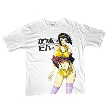 [ 새상품급 ] COWBOY BEBOP 페이 발렌타인 셔츠 L 상당