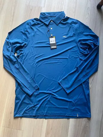 KJUS Soren 폴로 L/S 블루 50 사이즈