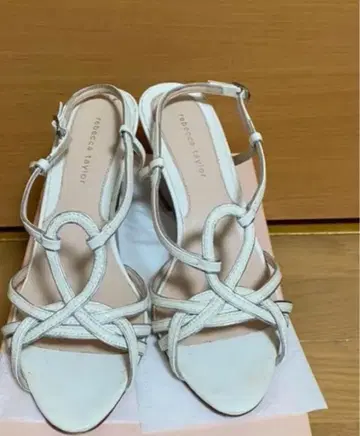 레베카 테일러 샌들 고급 갸냘픈