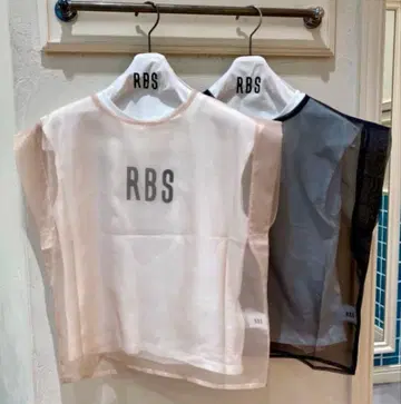 타임세일!!!!!Ray BEAMS 슬리브리스 시어 상의