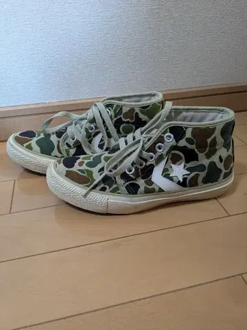 XLARGE Converse 스니커즈 카모 패턴