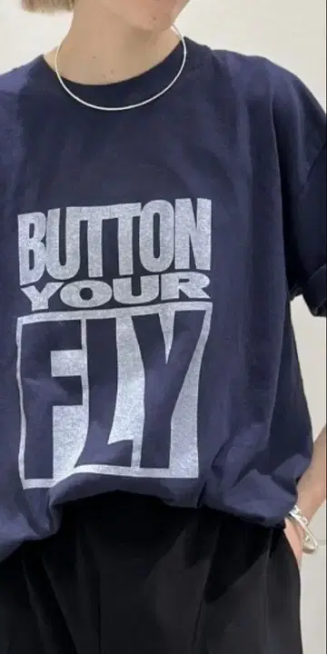 GOOD ROCK SPEED 별주 BUTTON YOUR FLY T-sh