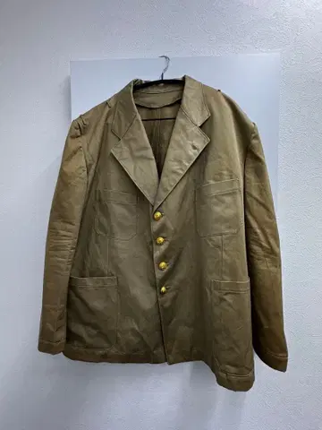 리미터리 프랑스 해군 빈티지 썸머 자켓 오키메