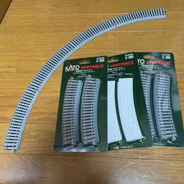 KATO UNITRACK HO 게이지 곡선 선로 R430-22.5 3팩