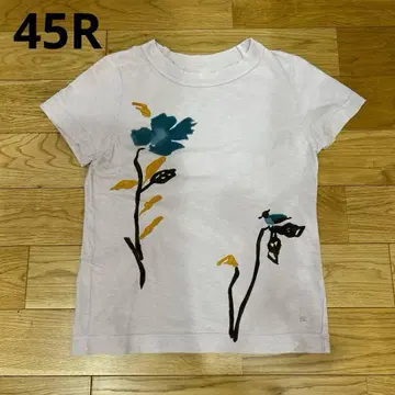 45R 티셔츠 꽃무늬 짐바브웨 코튼 S 사이즈