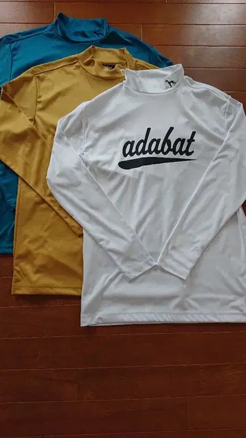 3점 아다바트 adabat 모크넥 골프웨어 36300엔 M