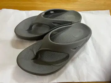 [ 새상품급 ] OOFOS OOriginal 플립플랍 슬레이트 그레이
