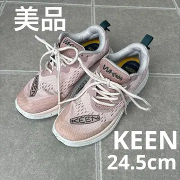 [ 새상품급 ] KEEN WK400 워킹화 핑크 24.5cm
