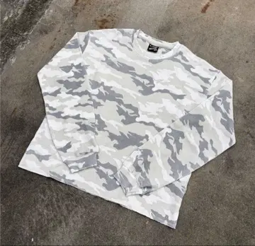 Camo Waffle Thermal Long Sleeve Tee