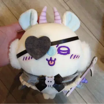 공식 치이카와 천사&악마 봉제 인형 S 악마 모몽가