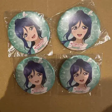 러브 라이브! 선샤인 Aqours 마츠우라 카난 드림 네이비 캔뱃지