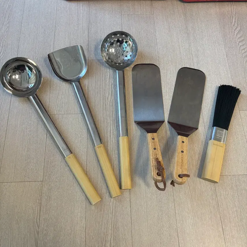 キャンプ用ステン調理用品6種セット