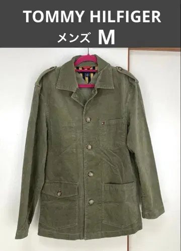 A TOMMY HILFIGER 코듀로이 남성용 자켓 M 카키