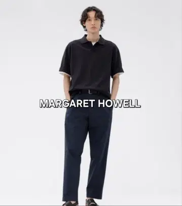 MARGARET HOWELL COTTON SILK POPLIN 팬츠