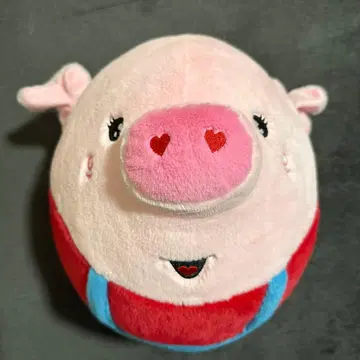 하트 코 돼지 봉제 인형